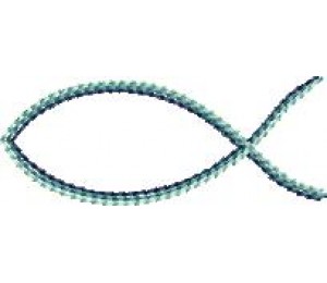 Stickdatei - 3er Fisch